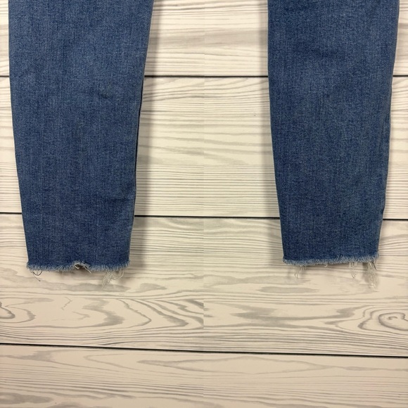 Abercrombie & Fitch The Super Skinny Ankle High-Rise Jeans Curve Love Size 30/10 - Picture 7 of 10